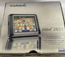 Garmin Nuvi 265t GPS Navigation system FM Traffic receiver USB Bluetooth