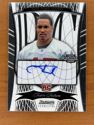2009 Bowman Sterling - Travis Beckum #138 /499 (AU)