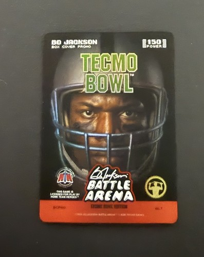 2026 Bo Jackson Battle Arena Tecmo Bowl National NSCC Box Cover Promo Alt 150