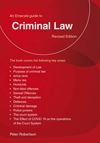 Peter Robertson - Criminal Law - Paperback - J245Z-image