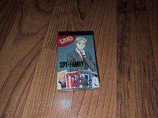 Mcdonalds CANADA EXCLUSIVE Spy X Family Uno Cards Happy Meal Toy
