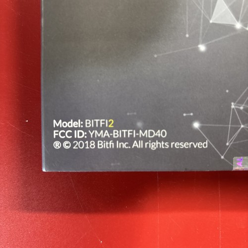 Portafoglio hardware Bitfi.2 con firmware mai aperto nuovo - Foto 4 di 7