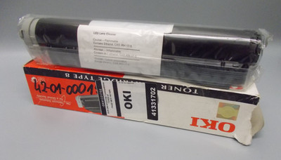 OKI 41331702 Type 8, Tonerkassette Schwarz, kompatibel mit OKI, OVP. #K-500-25