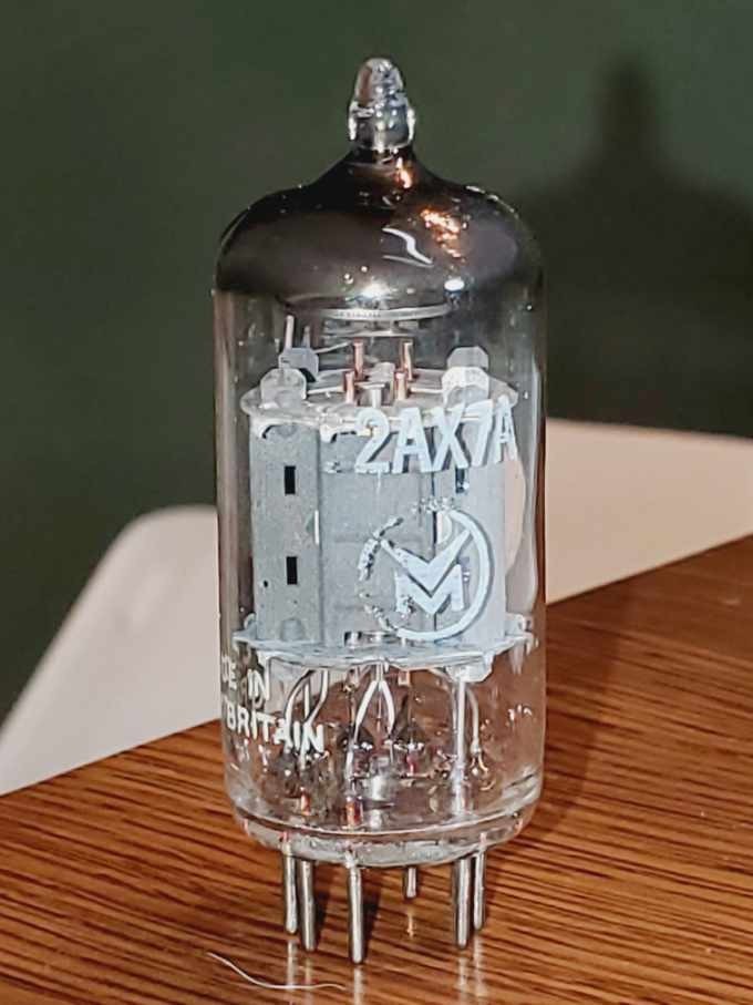 12AX7/ECC83 Mullard VM 161 code MaxiPreamp2/TV-7 Tested (1) tube lot