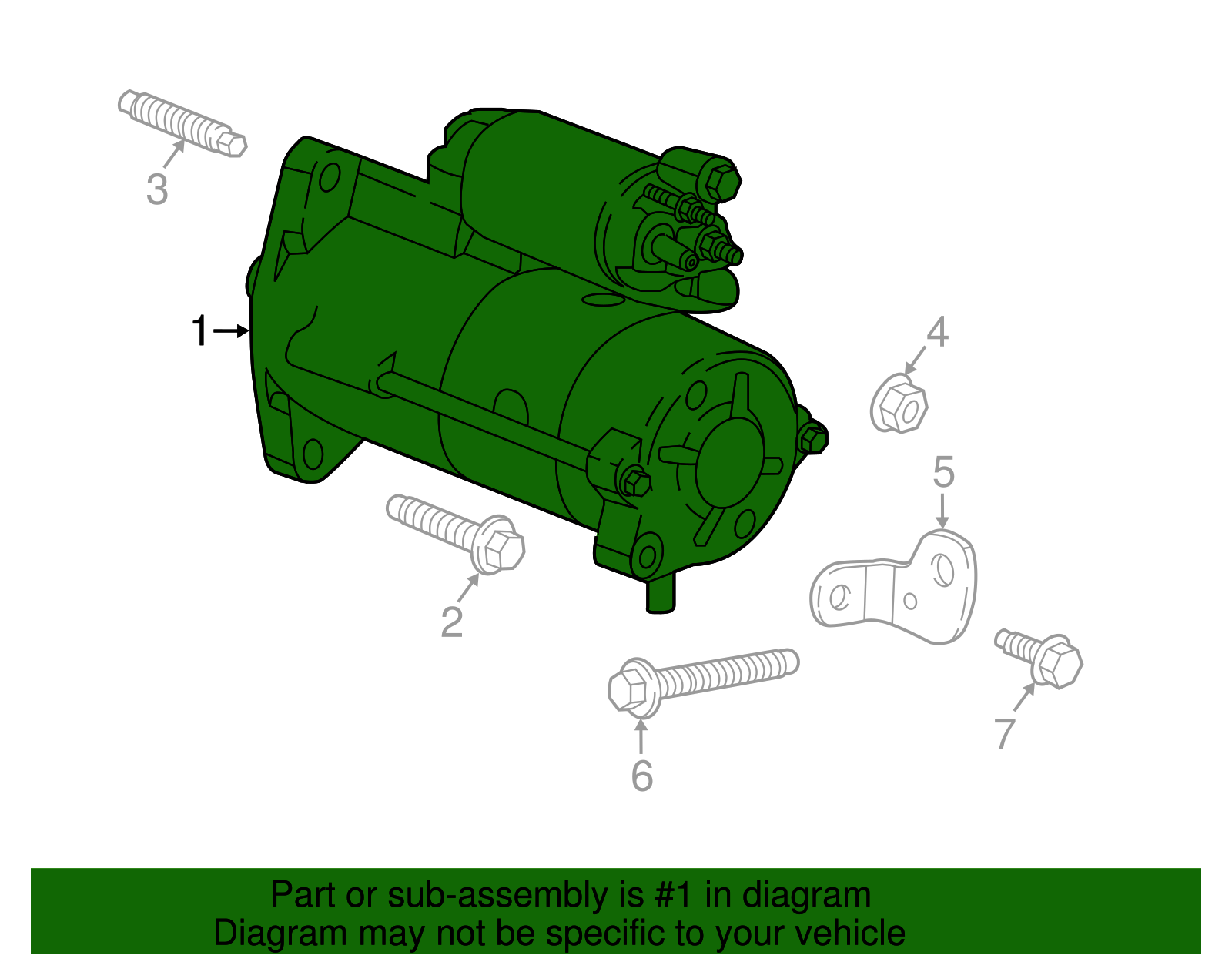 Genuine GM Starter 12707576 eBay