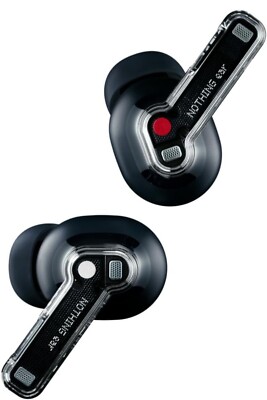 Nothing Ear R B155 True Wireless In-Ear Bluetooth Earbuds Black