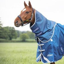 Shires Highlander Original 200g Turnout Neck Cover - Blue