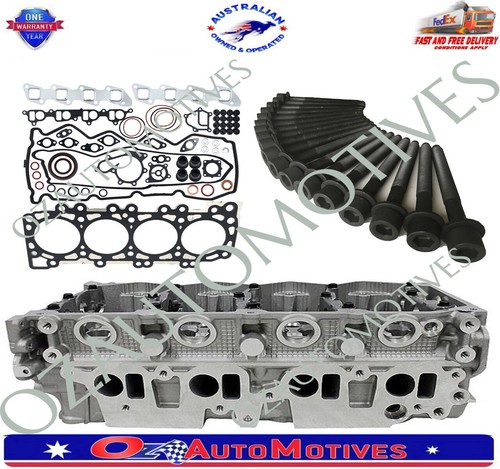 BRAND NEW 4D56 DOHC 16v ASSEMBLED CYLINDER HEAD GASKET KIT BOLTS SET - Foto 4