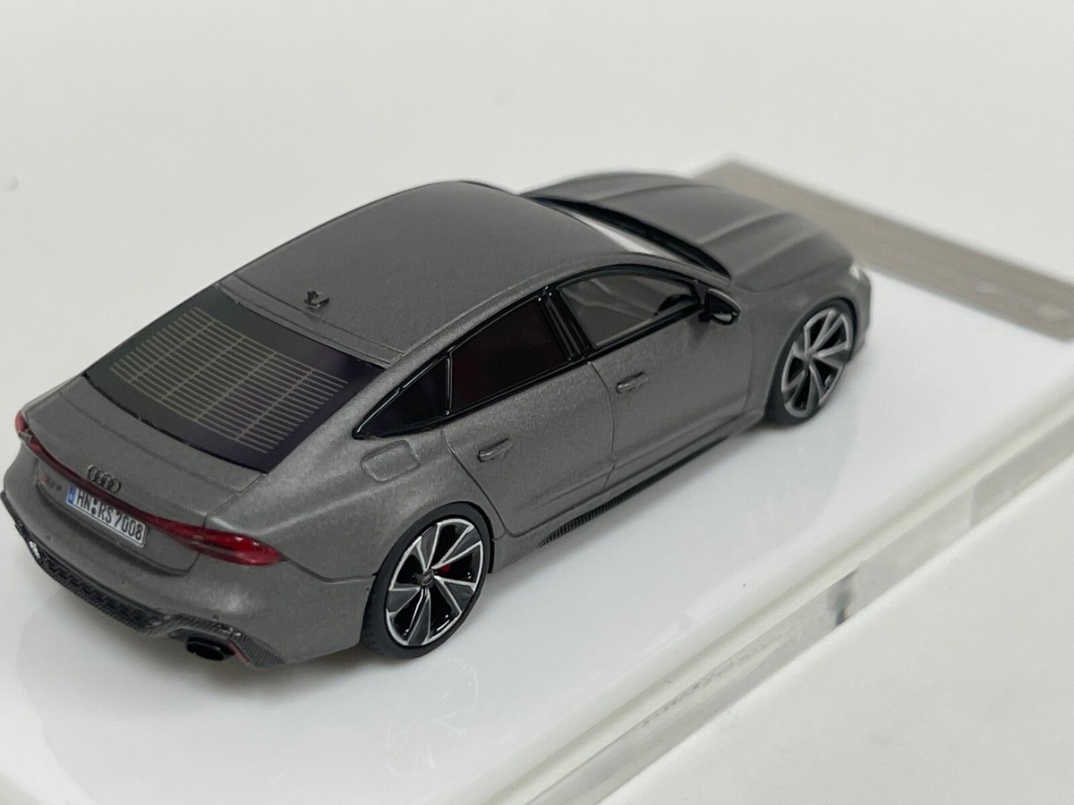1/64 Motorhelix Audi RS7 Sportback in Matte Gray Limited 499 pcs