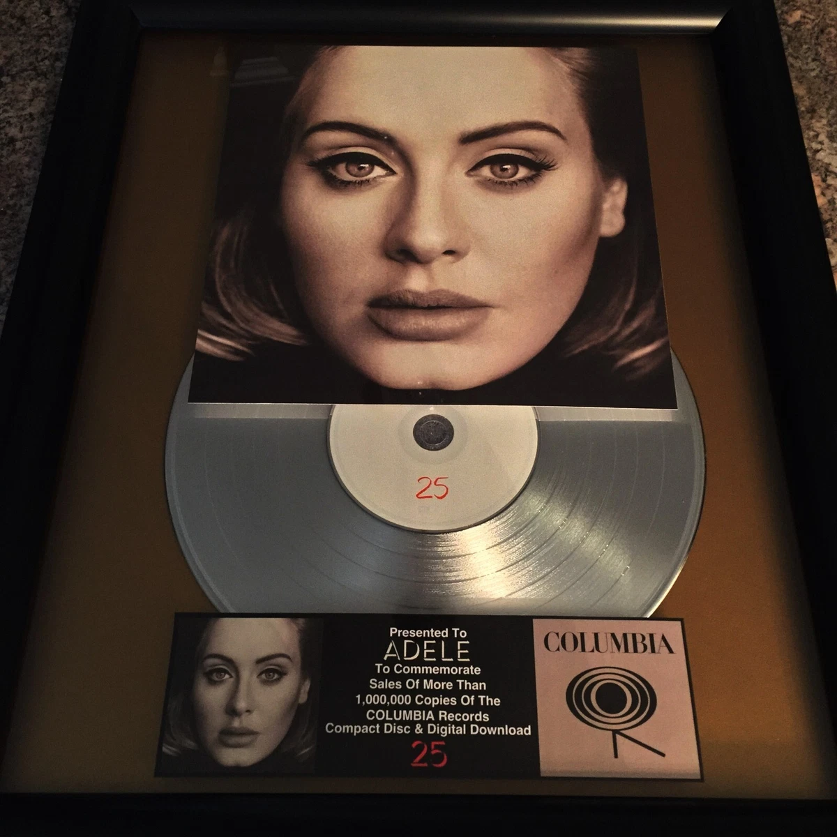ADELE ( 25 ) Award Vinyl LP CD Record Album MTV | EBay