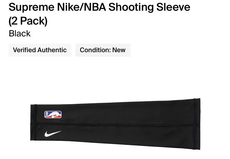 Nike supreme shooting shop sleeve