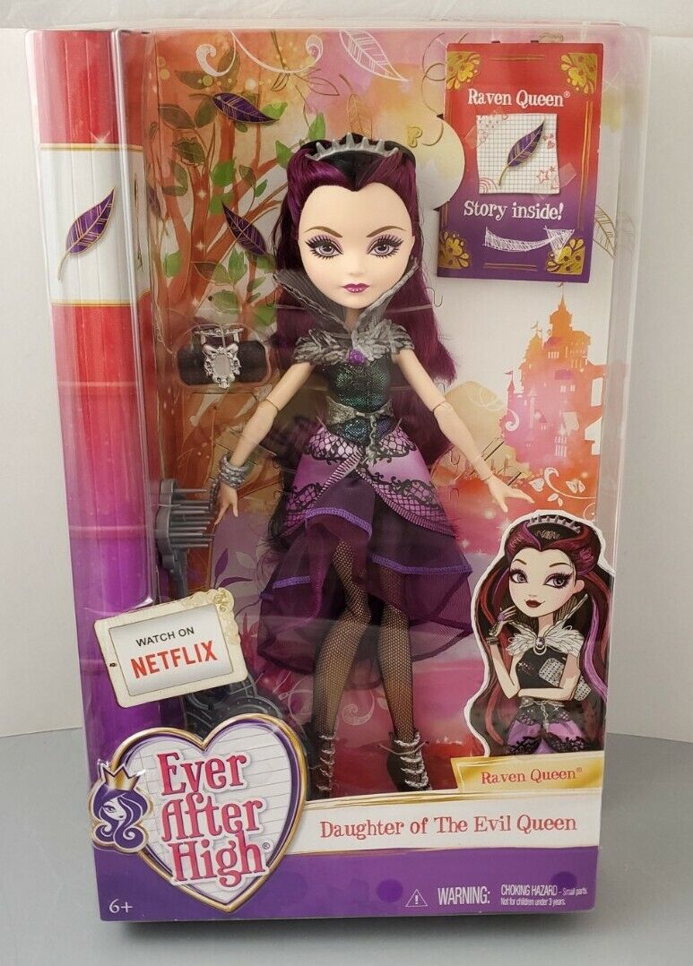 Ever After High Raven Queen Doll 1st Chapter Mattel Purple