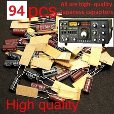 Yaesu FT-101ZD HF Transceiver Capacitor Replacement Kit / 94 High quality caps