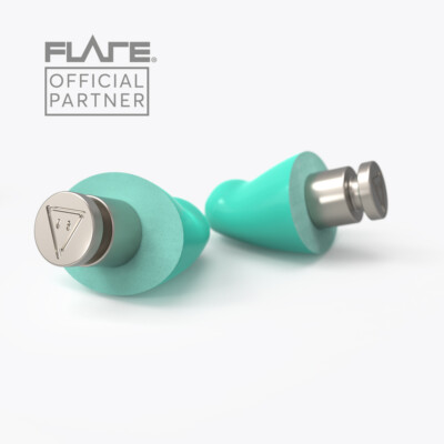 Flare PRO Titanium Earshade Ear Plugs Aqua GREEN Earplugs 31dB SNR | eBay UK Flare PRO Titanium Earshade Ear Plugs Aqua GREEN Earplugs 31dB SNR | eBay UK