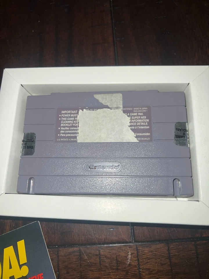Spider-Man (SNES, 1995) CIB WITH INSERTS NO MANUAL - Image 3 of 4