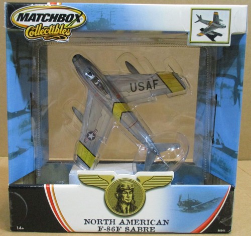 Matchbox Dinky F-86F Sabre Mig Mad Marine USAF N. America Aircraft Die-Cast 1:72 - Picture 23 of 24