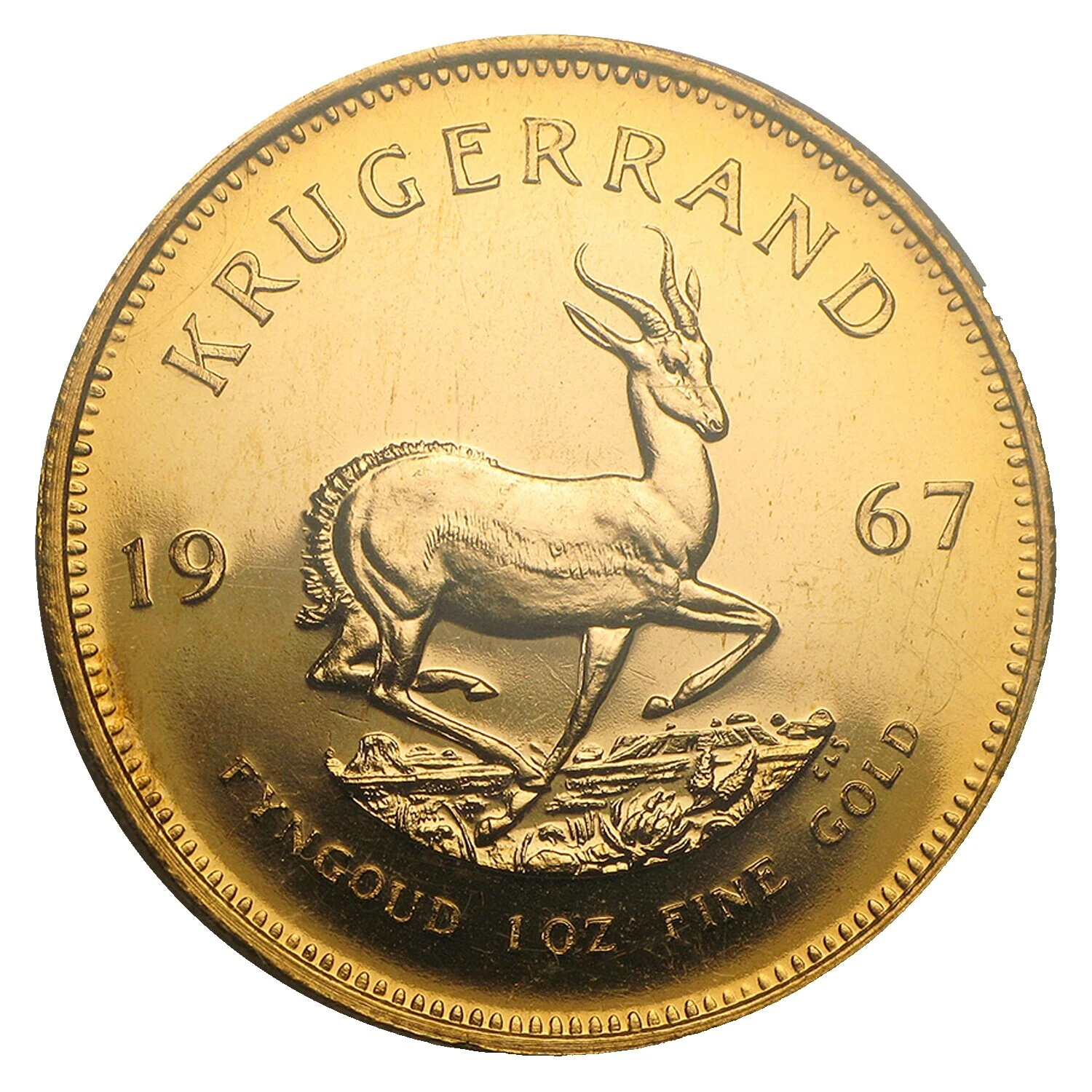 Gold 1967 African Coins