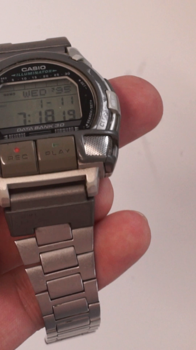 Casio db-v300 Data Bank Easy Rec 30 sec - 時計 Casio db-v300 Data Bank Easy Rec 30 sec - 時計
