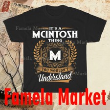 New Shirt McIntosh Amplifiers Logo Cotton Men's T-Shirt funny size S to 5XL