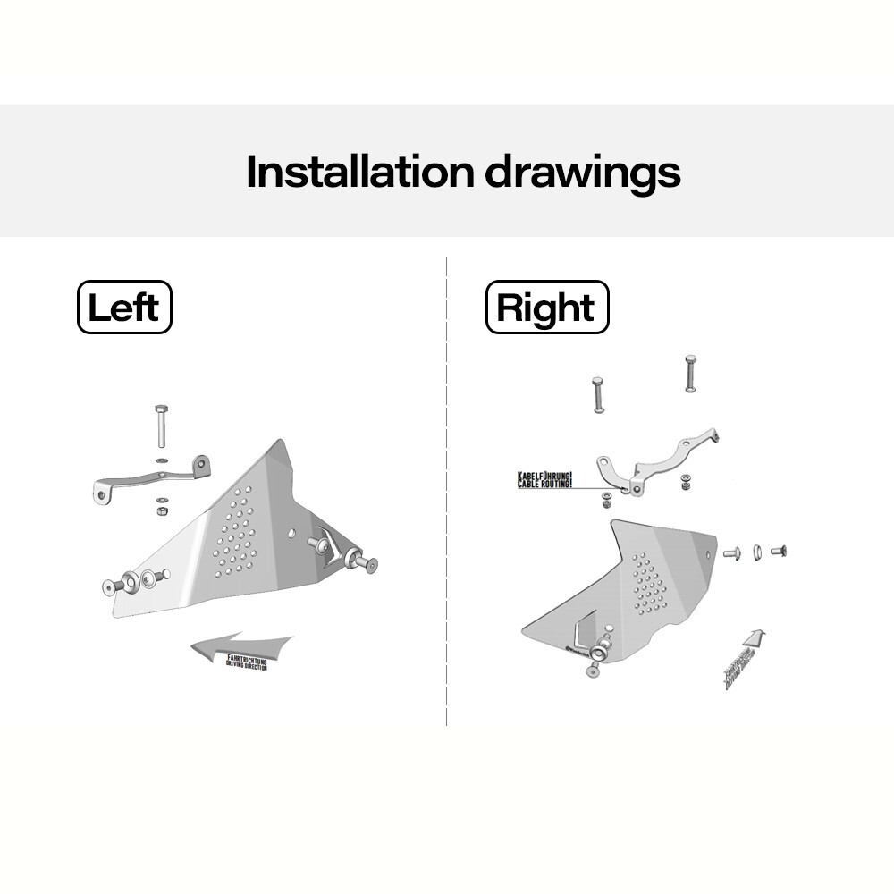 Throttle Body Guard For BMW R 1250GS R1250GS Injection System Protector Cover