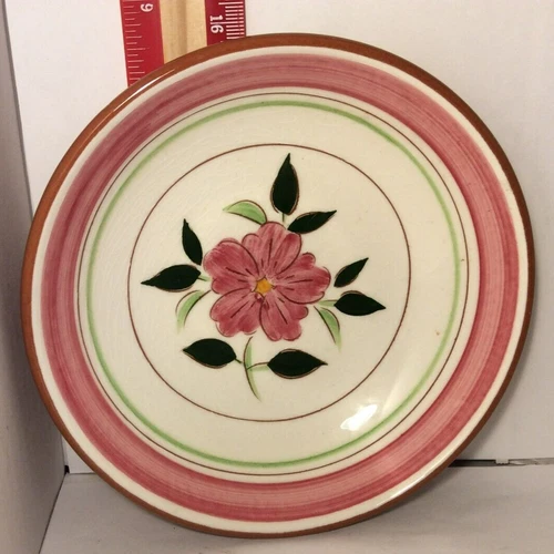Stangl Pottery Wild Rose Dessert or snack plate Vintage