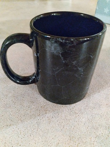 1999 JGM-NASCAR Jeff Gordon #24 Coffee Cup Mug, Black Marble, 3-time Cup Champ! - Picture 8 of 9