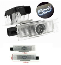 2 PROIETTORI LOGO FIAT LUCI CORTESIA LED SOTTO PORTE SOTTOPORTA 500X  
