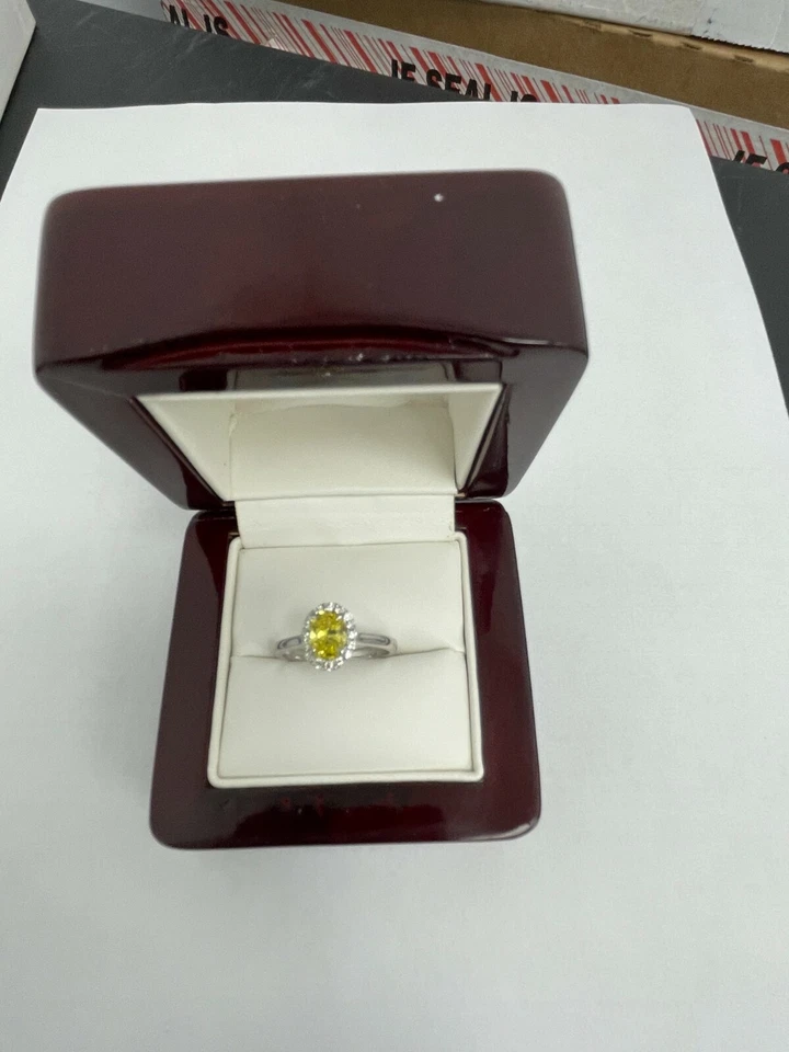 ANILLO DIAMANTE OVALADO 1 CTW Foto 2 de 4