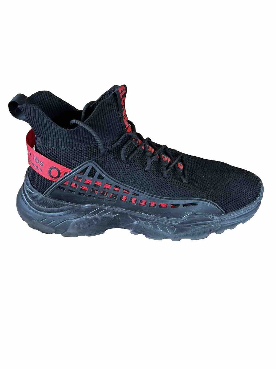 XIDISO Mens Black Sz 12.5 Fashion Sneakers Sports Athletic Walking
