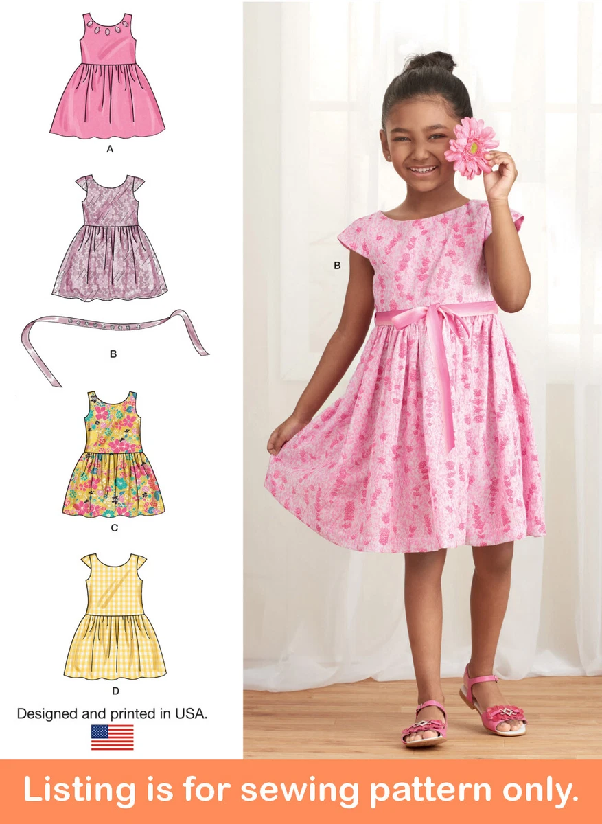 Girls top sundress pattern