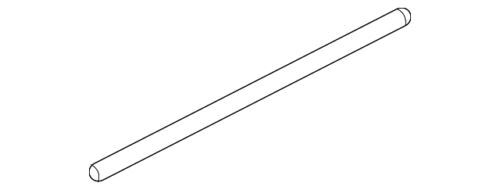 Conjunto de moldura del cinturón trasero derecho para Chevrolet Equinox 2018-2023 (N/P 84636207)