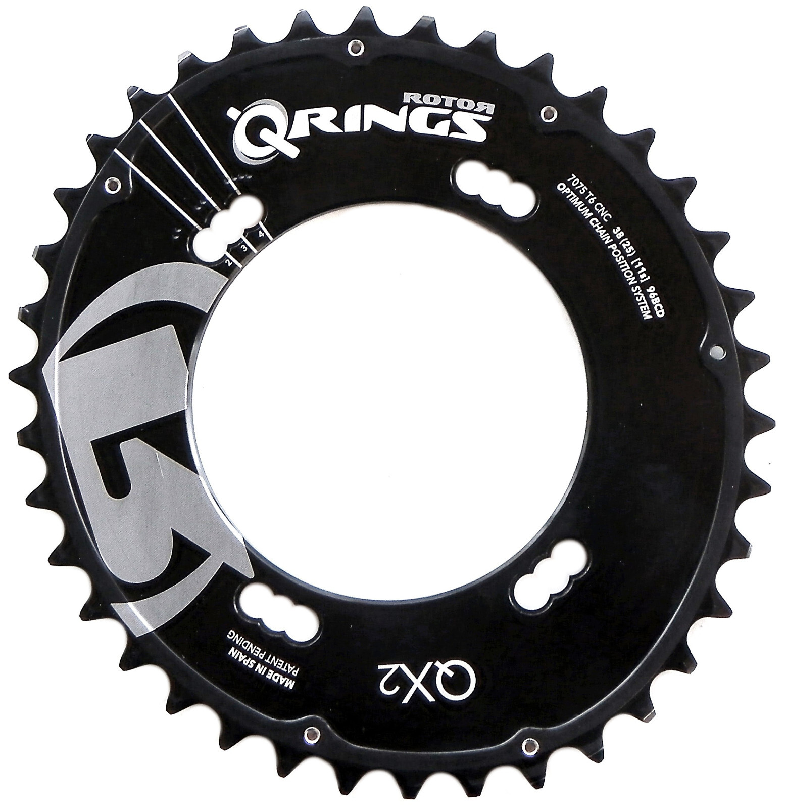 Plateau ROTOR QX2 XTR 96/64 pour surmonter les montées techniques en VTT sans fatiguer
