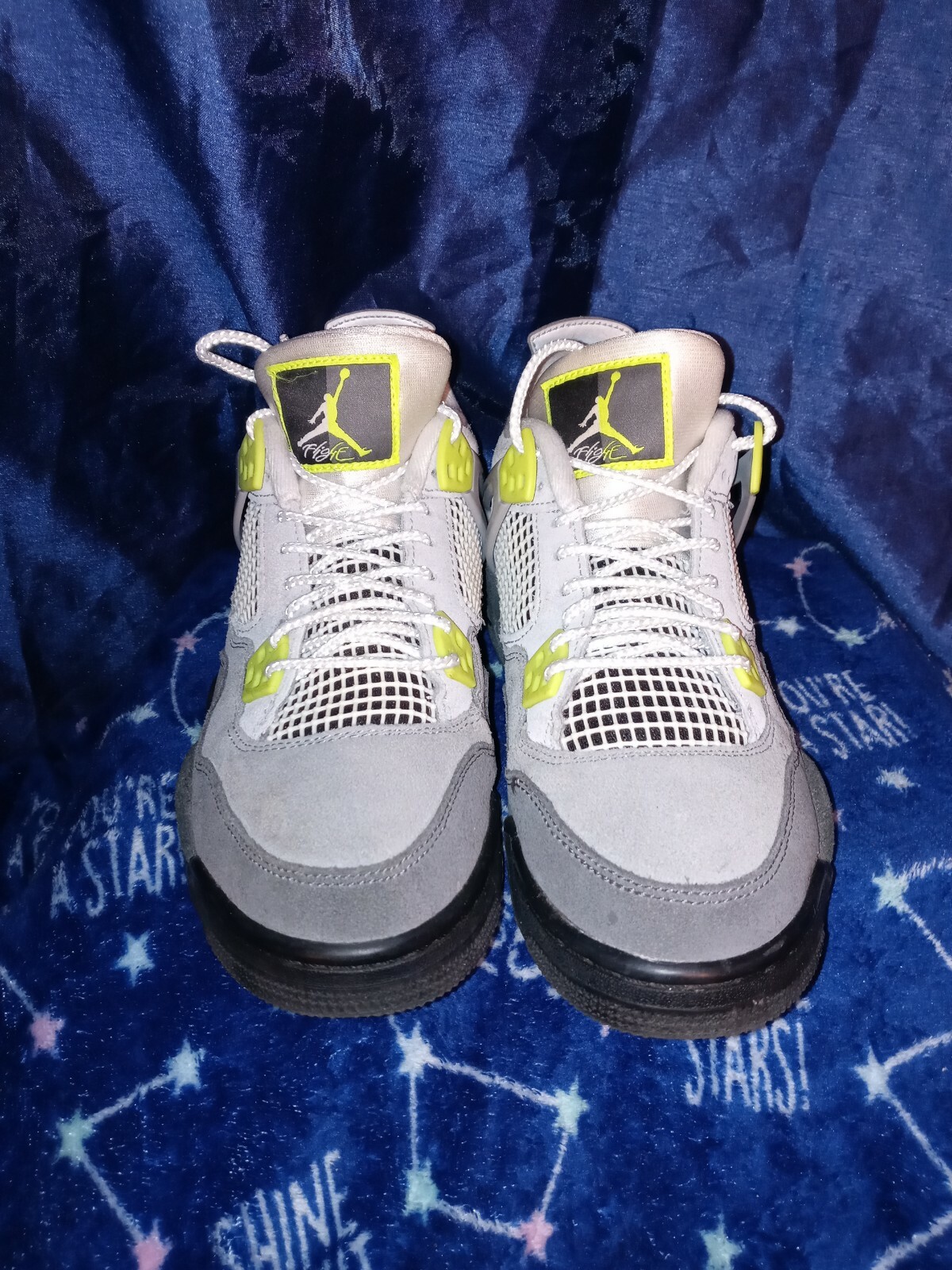 jordan 4 neon size 7