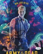 Matthias Schweighofer Army of the Dead  Autographed Signed 8x10 Photo ACOA