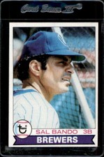 1979 Topps #550 Sal Bando Milwaukee Brewers - Nice Card