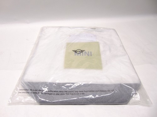 New Genuine MINI Shopper Shopping Bag Tricolor White Yellow Black 80225A0A653 - Picture 3 of 4