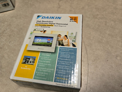 Daikin DT4273 7-Day Progammable Residential Wi-Fi Thermostat Humidity Control