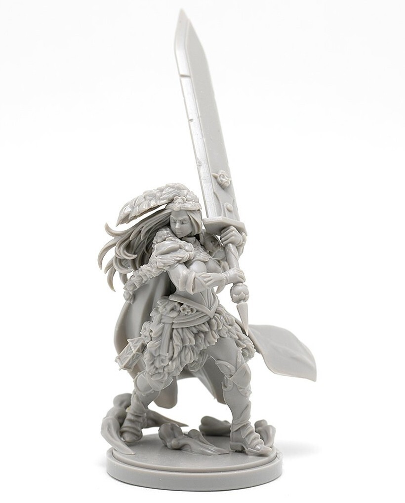 · SET of 4PCS Echoes of Death 4 Girls Kingdom Death Unbuild
