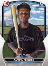 2023 1st Bowman Paper #BP-62 Antony Peguero