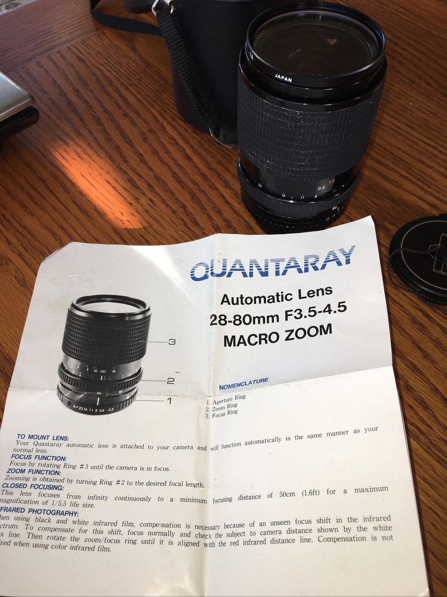 Soligor 28-80mm F/3.5-4.5 Macro AI Manual Focus Lens For Nikon {62} at