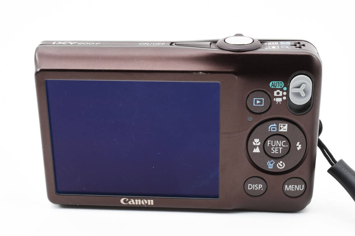 Canon IXY 200F BW PowerShot Camera Brown 12.1MP 4X English 