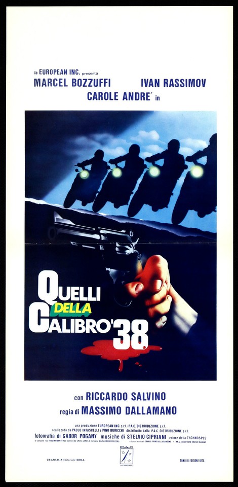 Locandina di Quelli della calibro 38 (2° tipo) (1976)