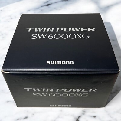 New in Box】Shimano 21 Twin Power SW 6000XG Spinning Reel New in Box】Shimano 21 Twin Power SW 6000XG Spinning Reel