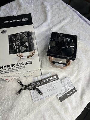 Cooler Master Hyper 212 EVO - CPU Cooler with 120 mm PWM Fan RR-212E-20PK-R2