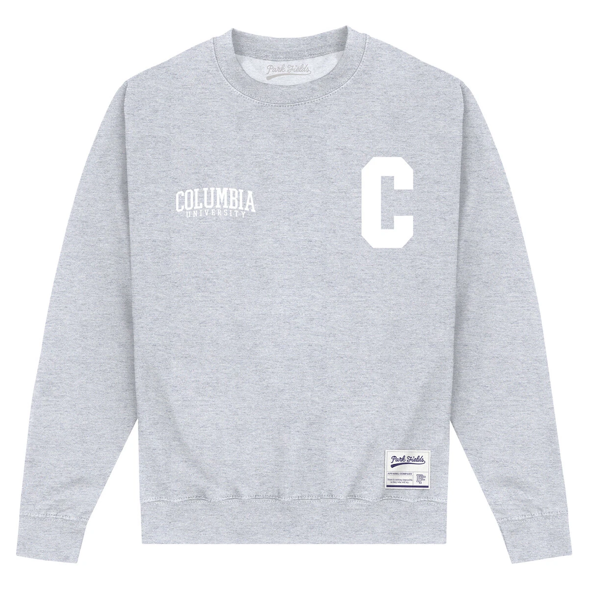 Official Columbia University C Heather Grey Sweatshirt Crew Neck