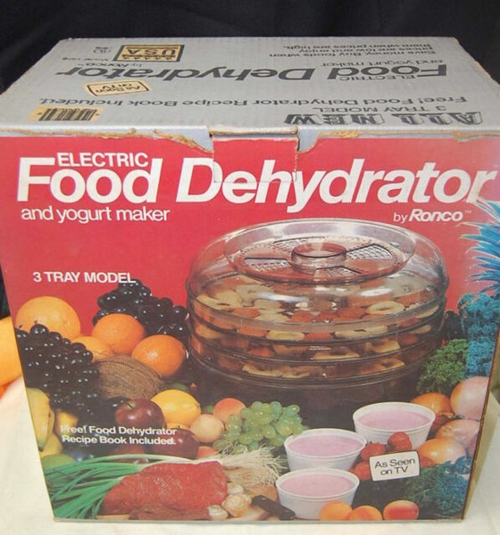 RONCO ELECTRIC FOOD DEHYDRATOR 3 TRAY MODEL 1875 for sale online eBay