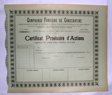 Zertifikat Alt: Cpe Fonciere Von Constantine (345)