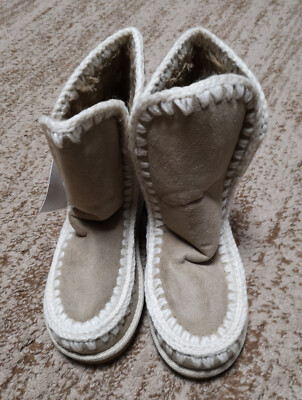Winterschuhe Damen SEGUE gefüttert Boots Größe; 38 Color; Beige Neu