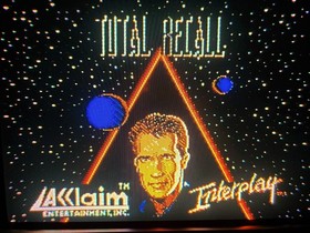 NES 2 Game Lot -Terminator 2 T2 and Total Recall (w/ Manual) Nintendo, Authentic