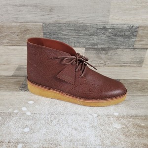 Clarks Desert Coal Mens Boots Sz 10.5 M Brown Scotch Grain Leather Amazon.com | Clarks Men main image 2